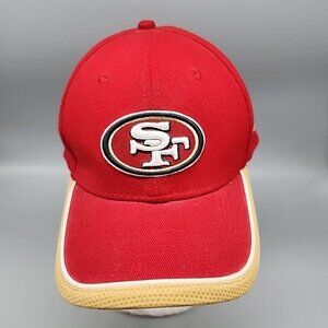 san francisco 49ers Mens Baseball Hat Medium Large 39Thirty Red NFL